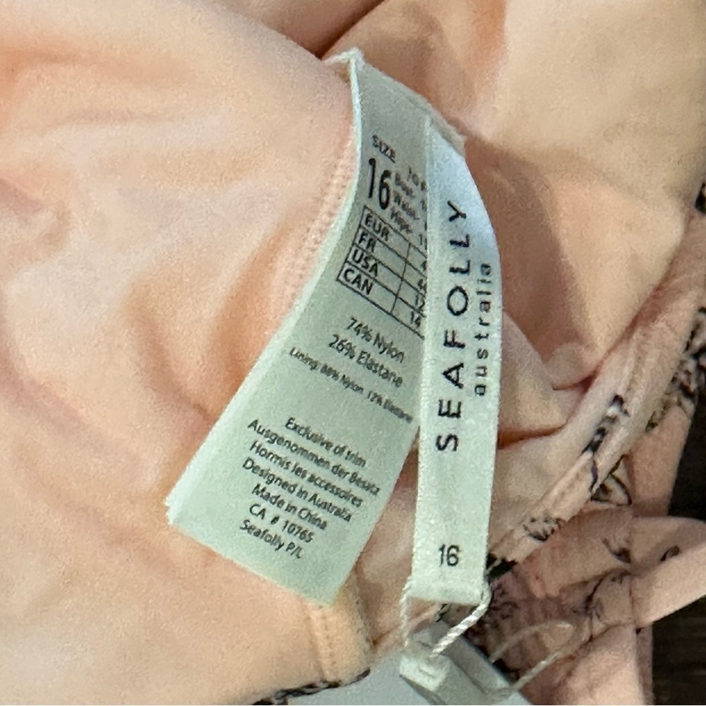 Seafolly Lovebirds One Piece Swimsuit - Picture 6 of 8
